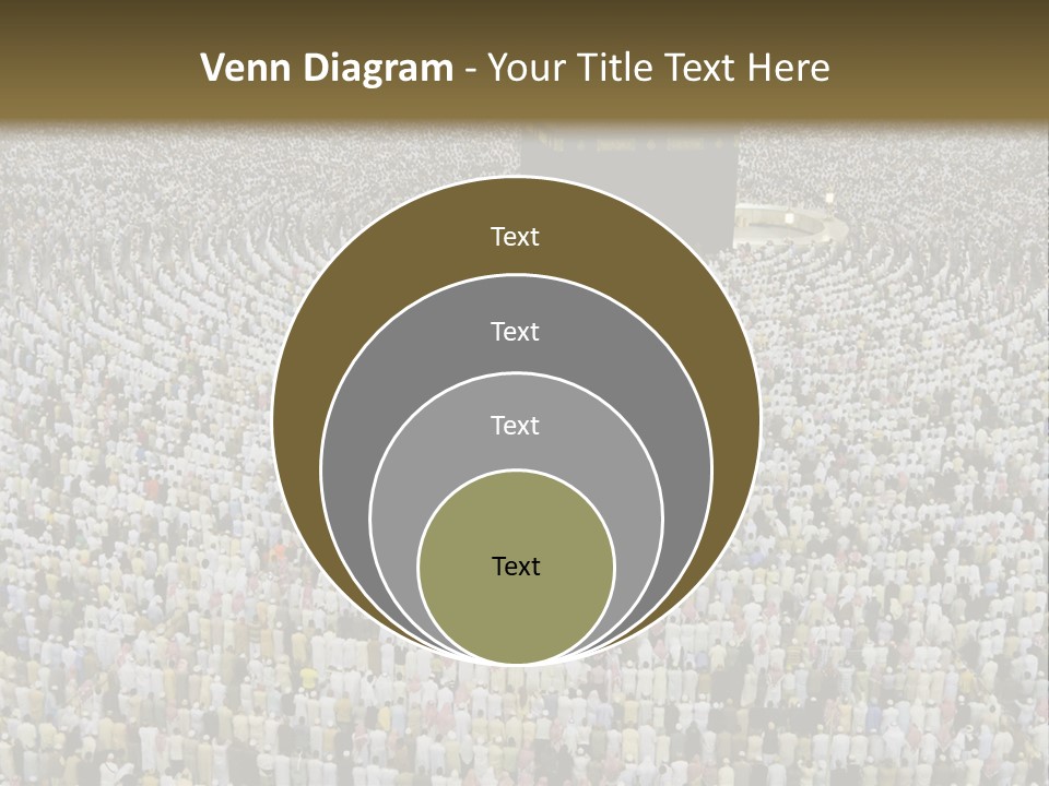 Meccah Ramadan Pilgrim PowerPoint Template