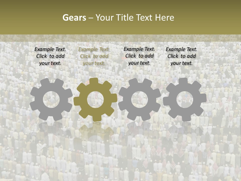 Minaret Islamic Muslim PowerPoint Template