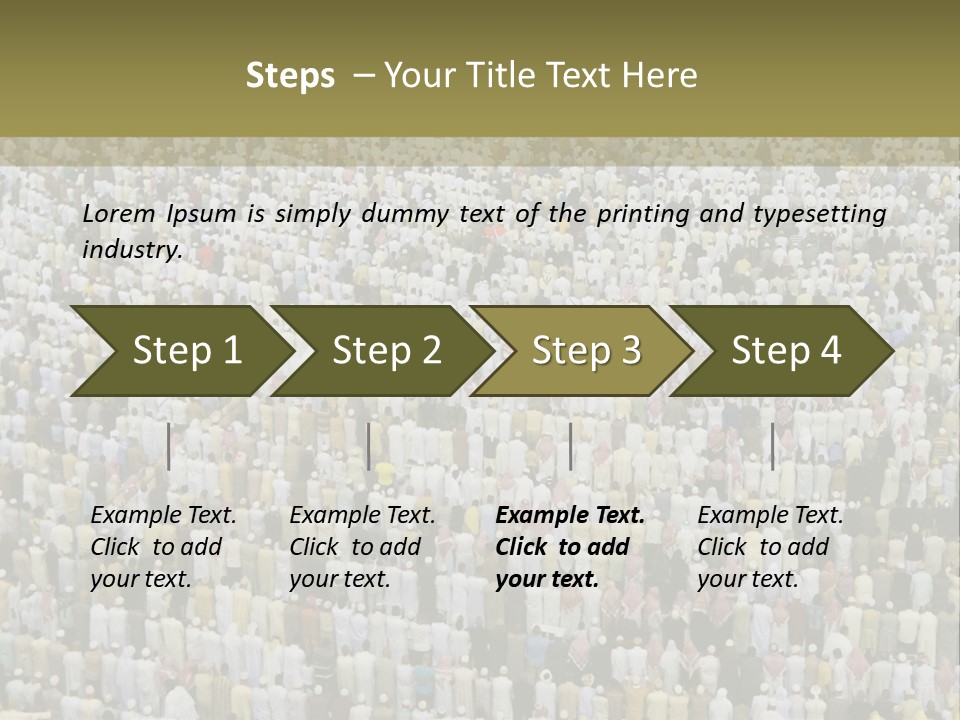 Minaret Islamic Muslim PowerPoint Template