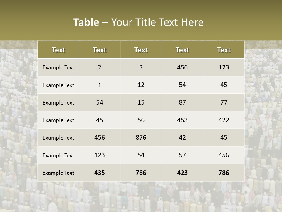 Minaret Islamic Muslim PowerPoint Template