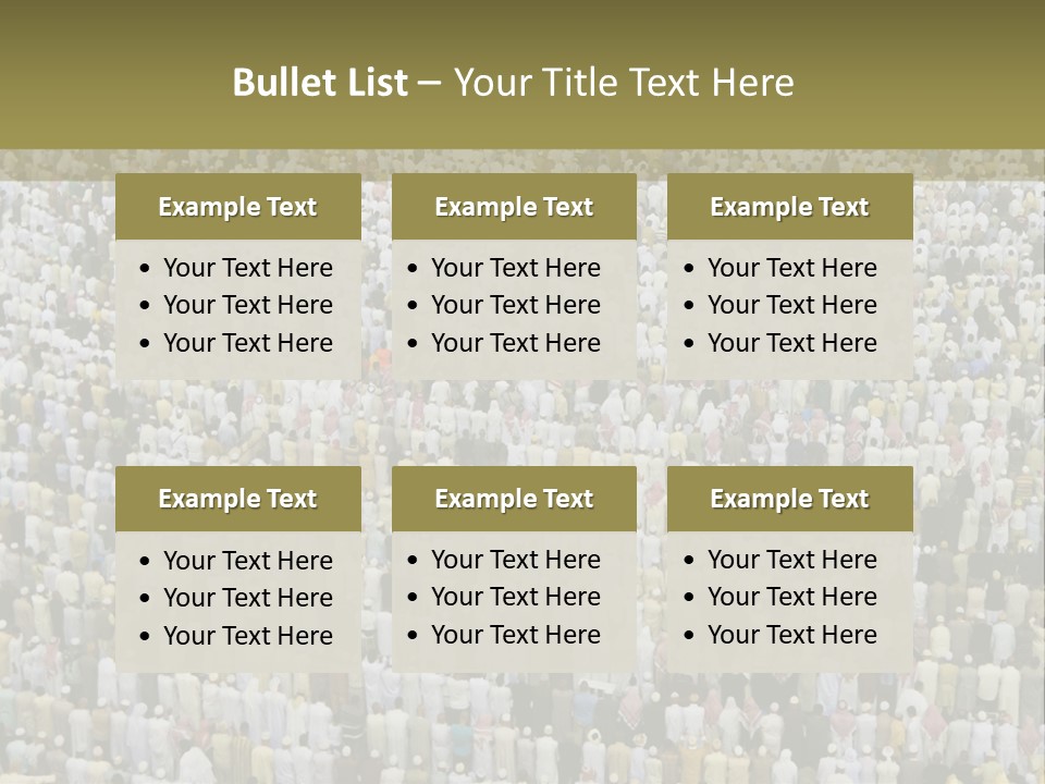 Minaret Islamic Muslim PowerPoint Template