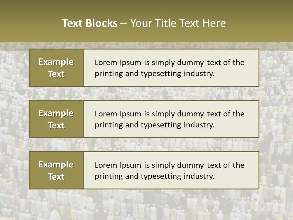 Minaret Islamic Muslim PowerPoint Template