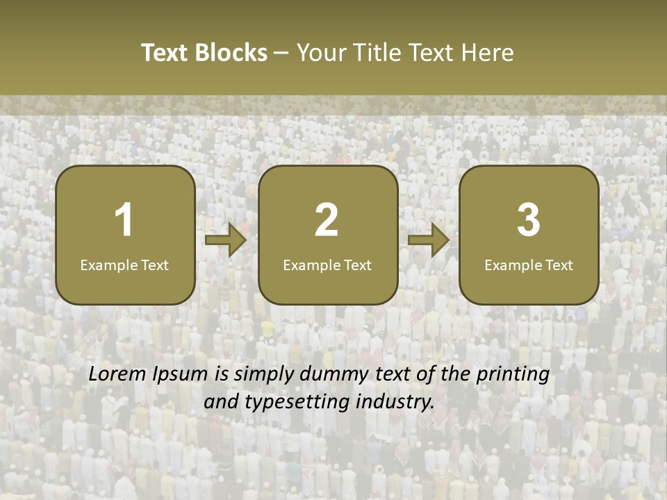 Minaret Islamic Muslim PowerPoint Template