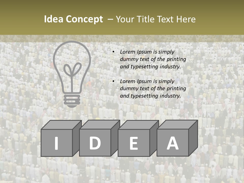 Minaret Islamic Muslim PowerPoint Template