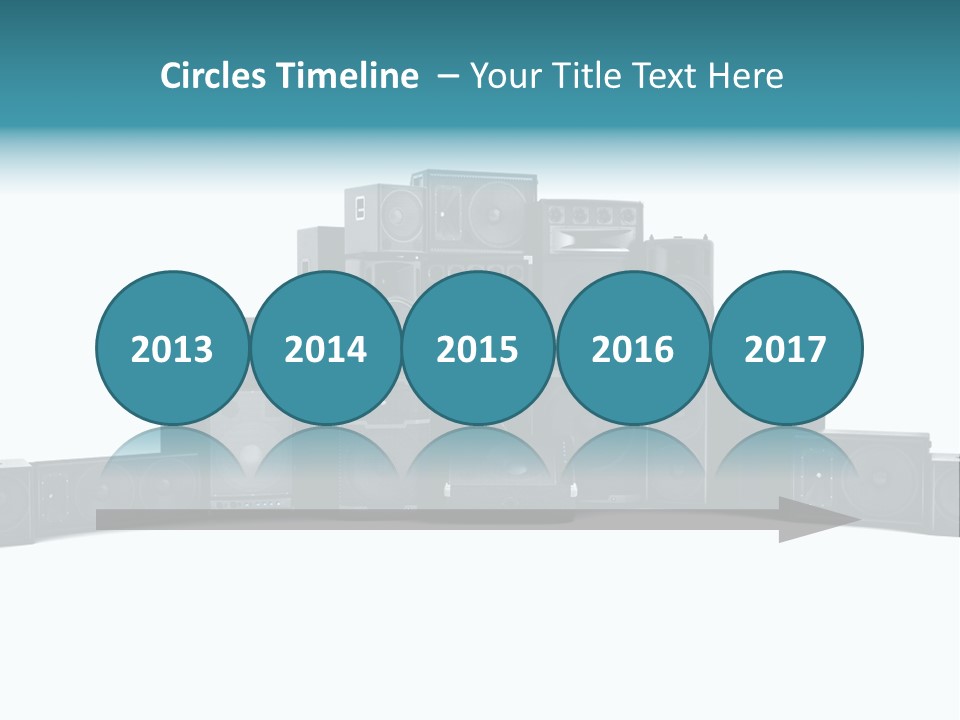 Mega White Background Box PowerPoint Template