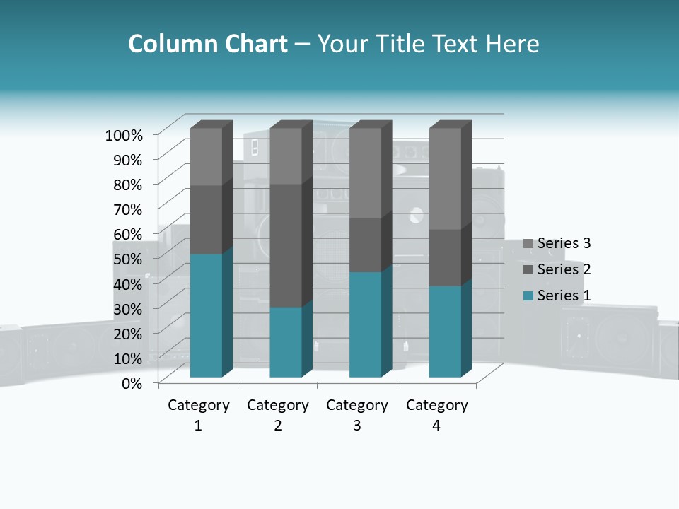 Mega White Background Box PowerPoint Template