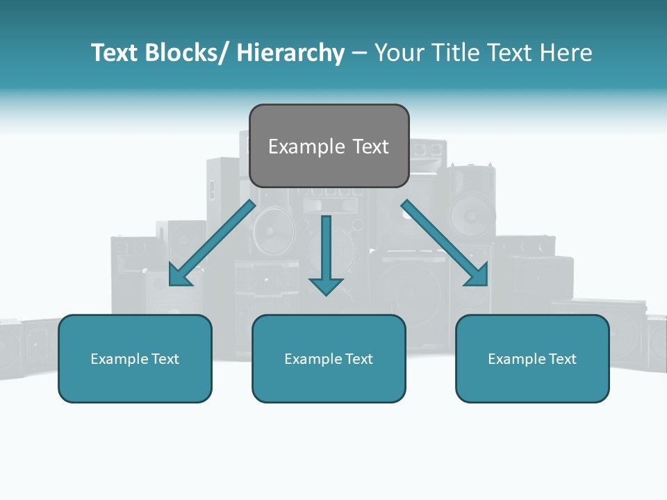 Mega White Background Box PowerPoint Template