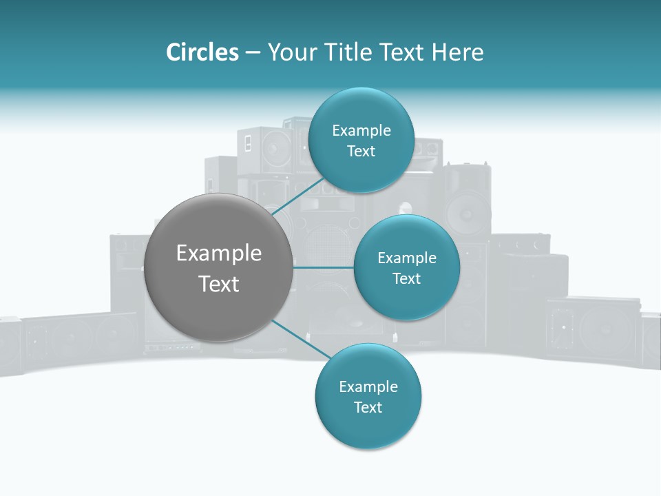 Mega White Background Box PowerPoint Template