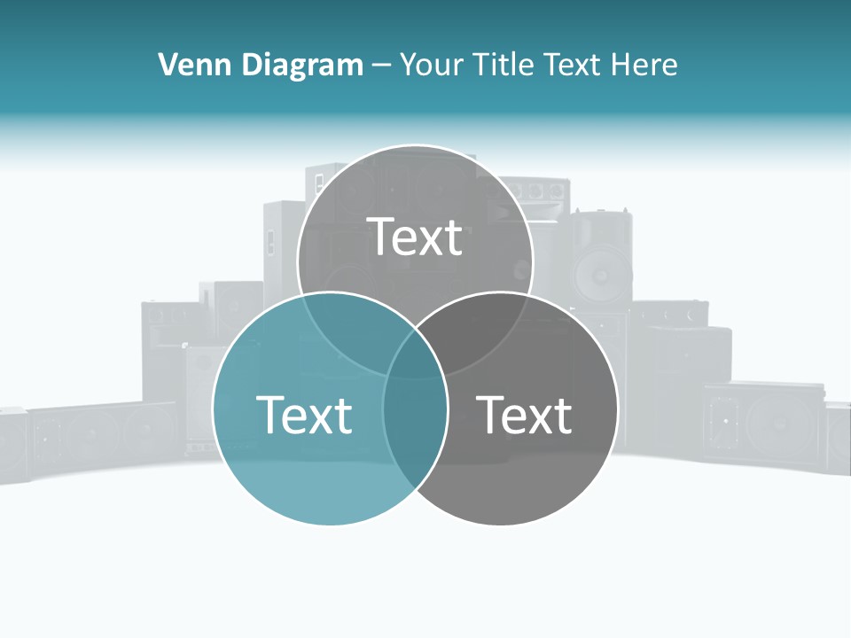 Mega White Background Box PowerPoint Template