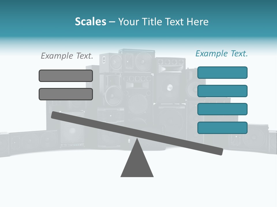 Mega White Background Box PowerPoint Template