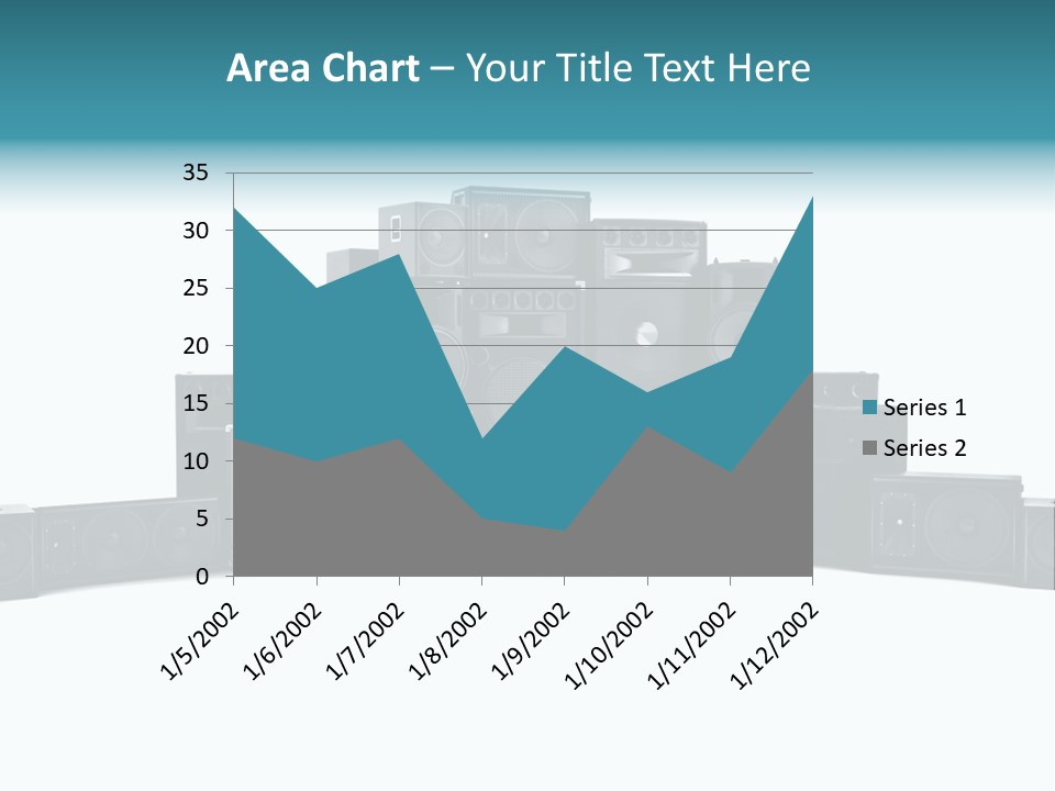 Mega White Background Box PowerPoint Template