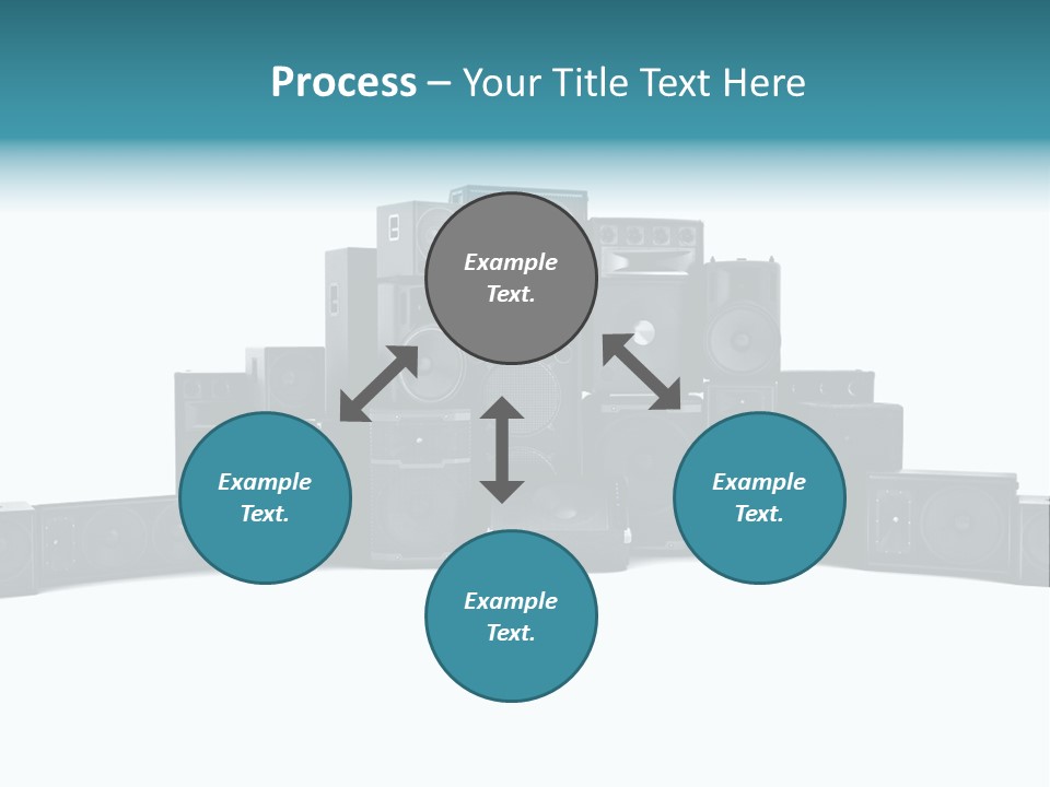 Mega White Background Box PowerPoint Template