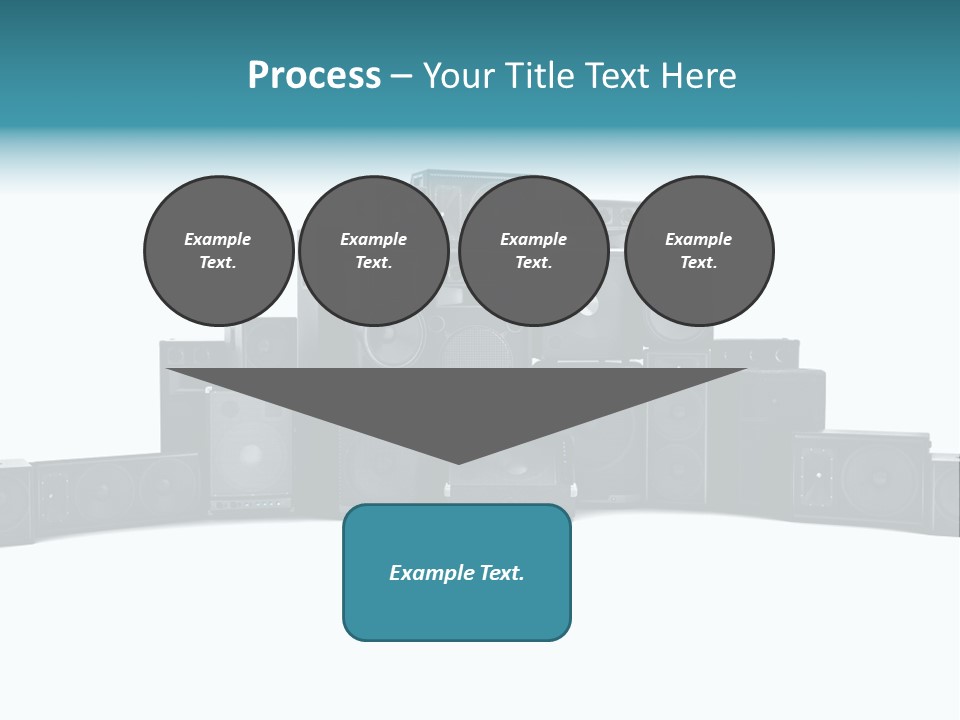 Mega White Background Box PowerPoint Template