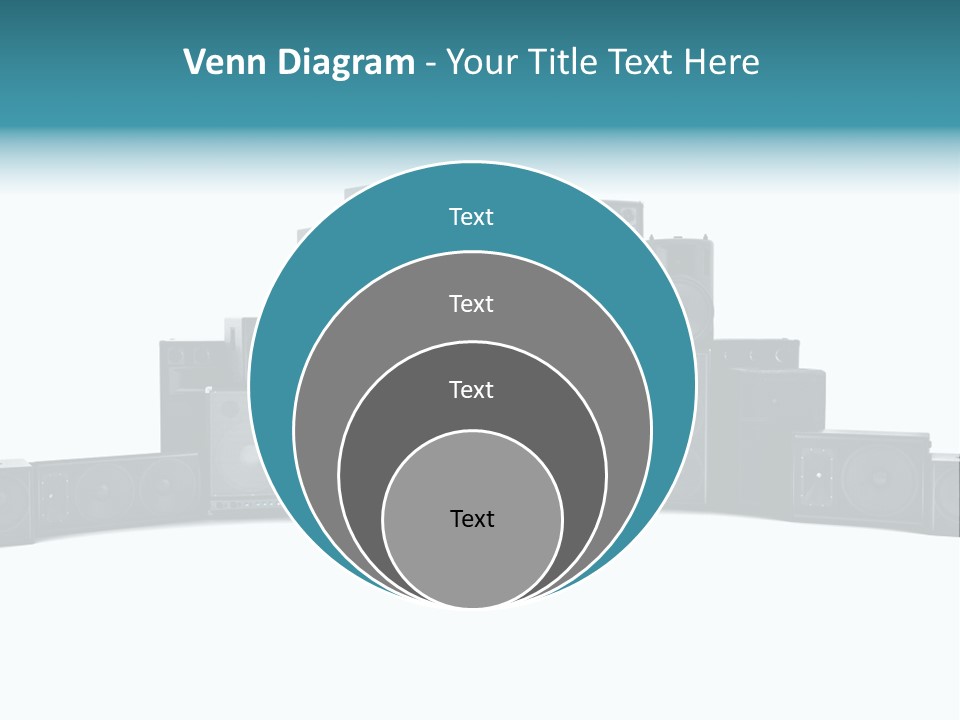Mega White Background Box PowerPoint Template