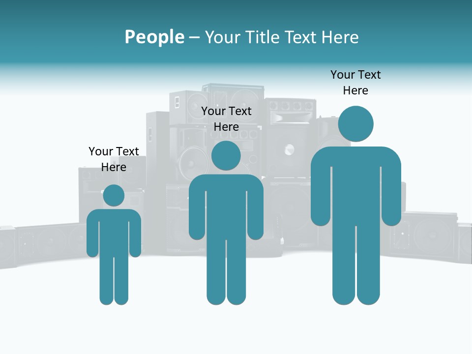 Mega White Background Box PowerPoint Template