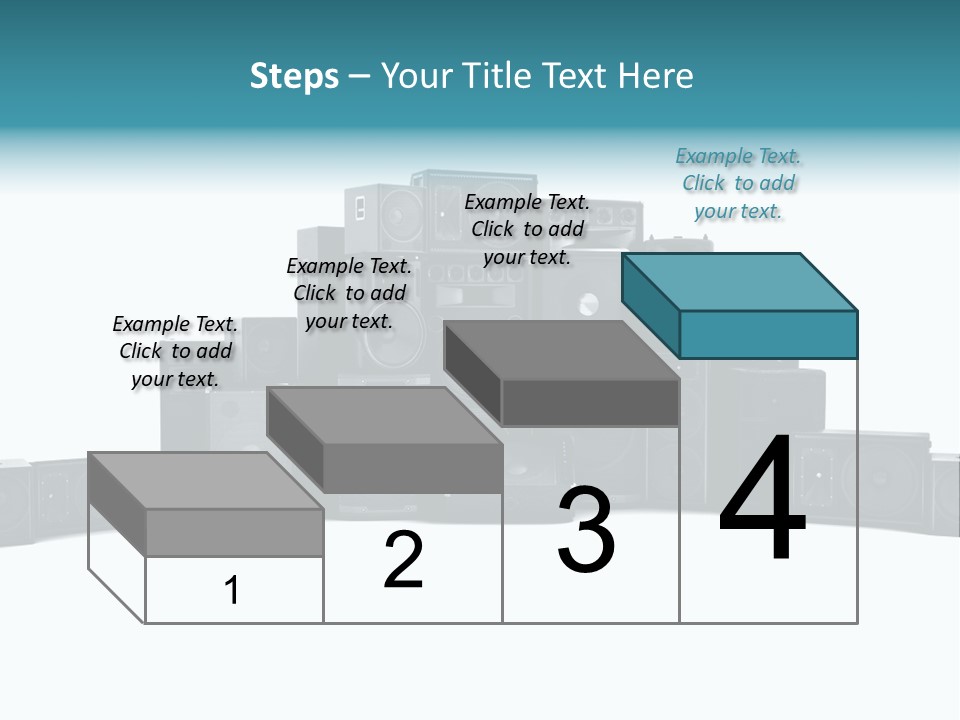 Mega White Background Box PowerPoint Template