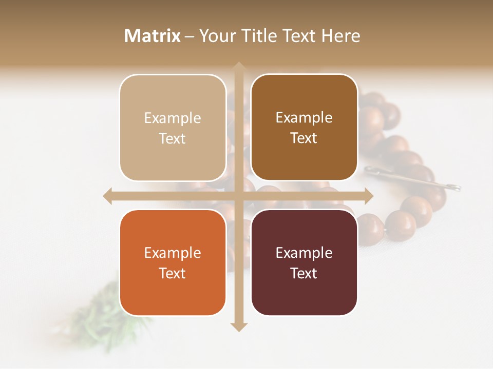 Brown Accessory Asia PowerPoint Template