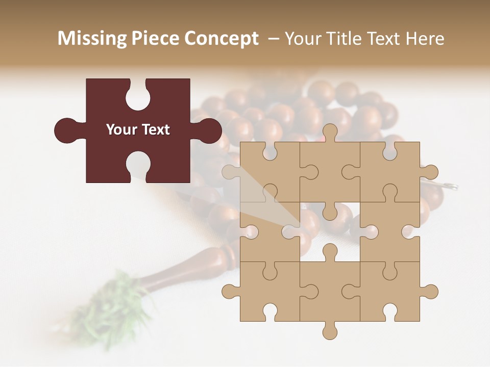 Brown Accessory Asia PowerPoint Template