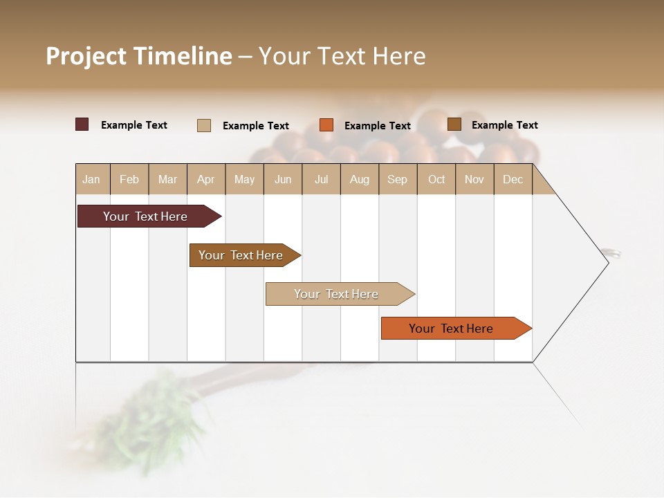 Brown Accessory Asia PowerPoint Template