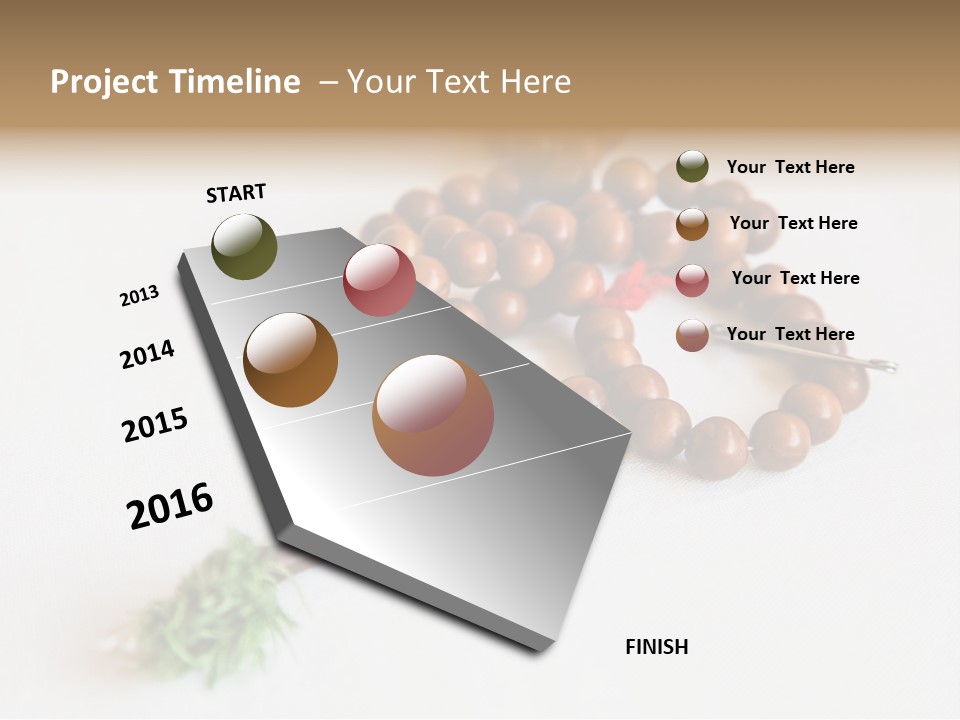 Brown Accessory Asia PowerPoint Template