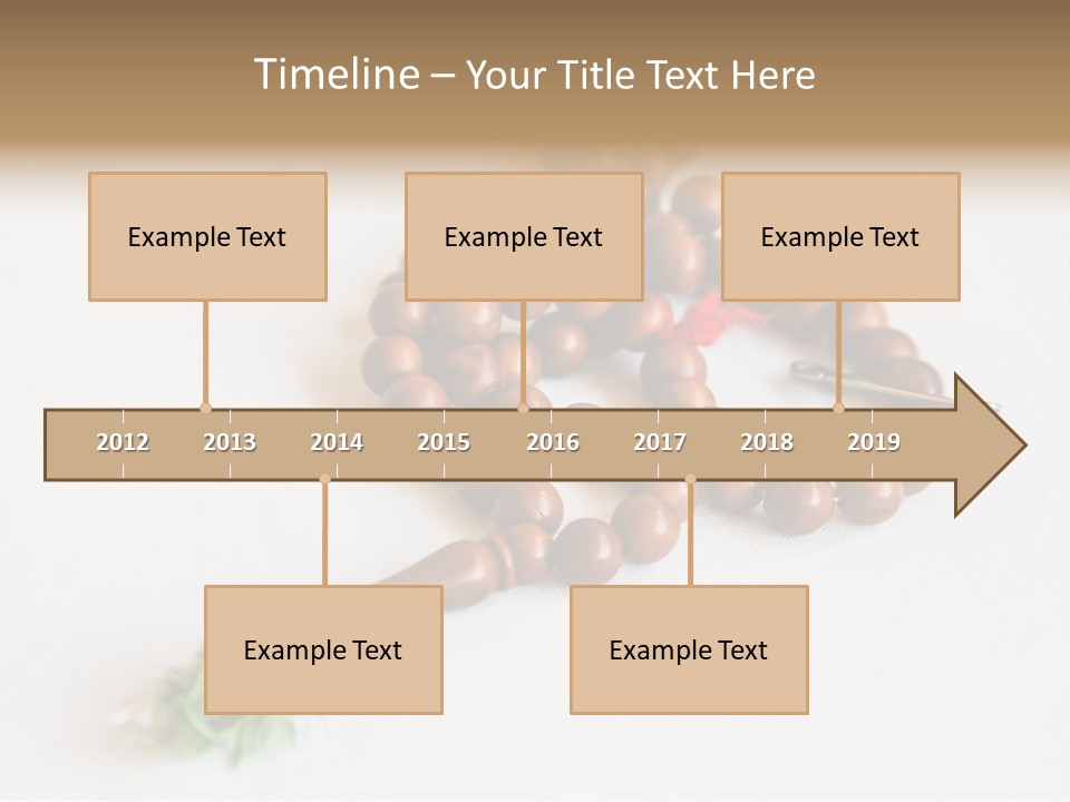 Brown Accessory Asia PowerPoint Template