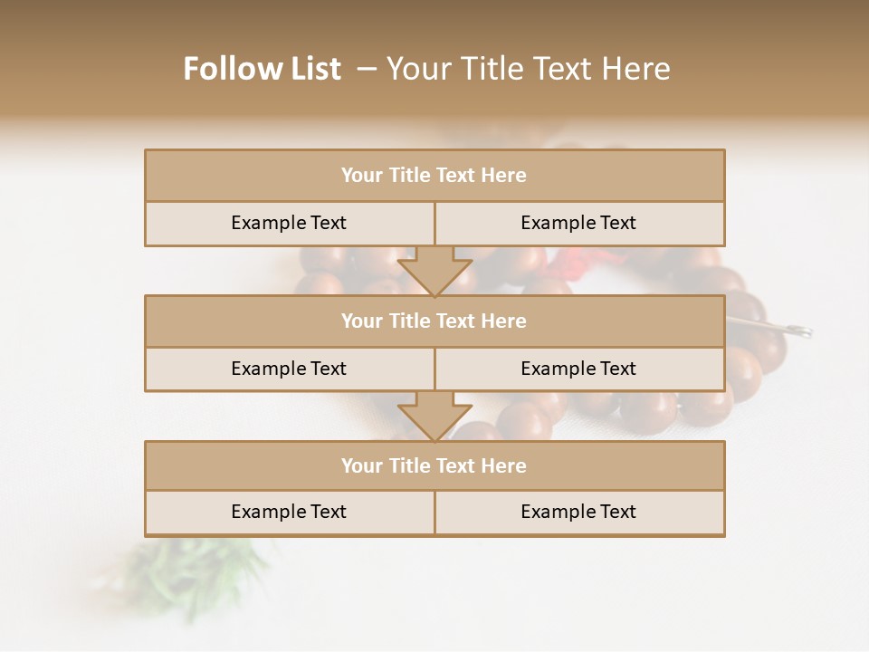 Brown Accessory Asia PowerPoint Template