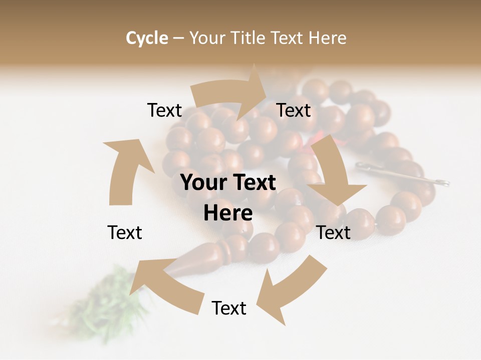 Brown Accessory Asia PowerPoint Template