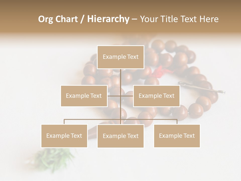 Brown Accessory Asia PowerPoint Template