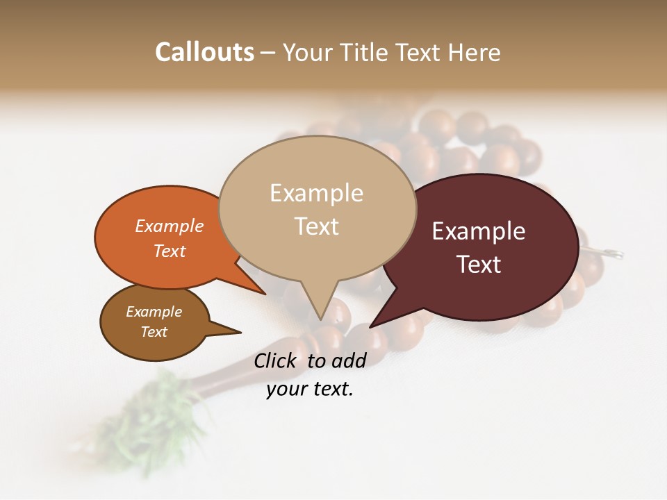 Brown Accessory Asia PowerPoint Template