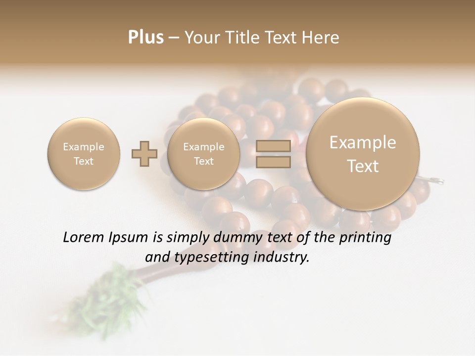 Brown Accessory Asia PowerPoint Template