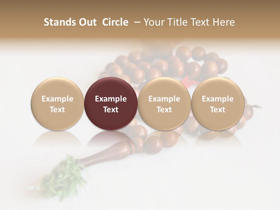Brown Accessory Asia PowerPoint Template