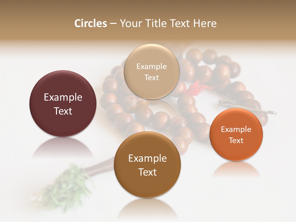 Brown Accessory Asia PowerPoint Template