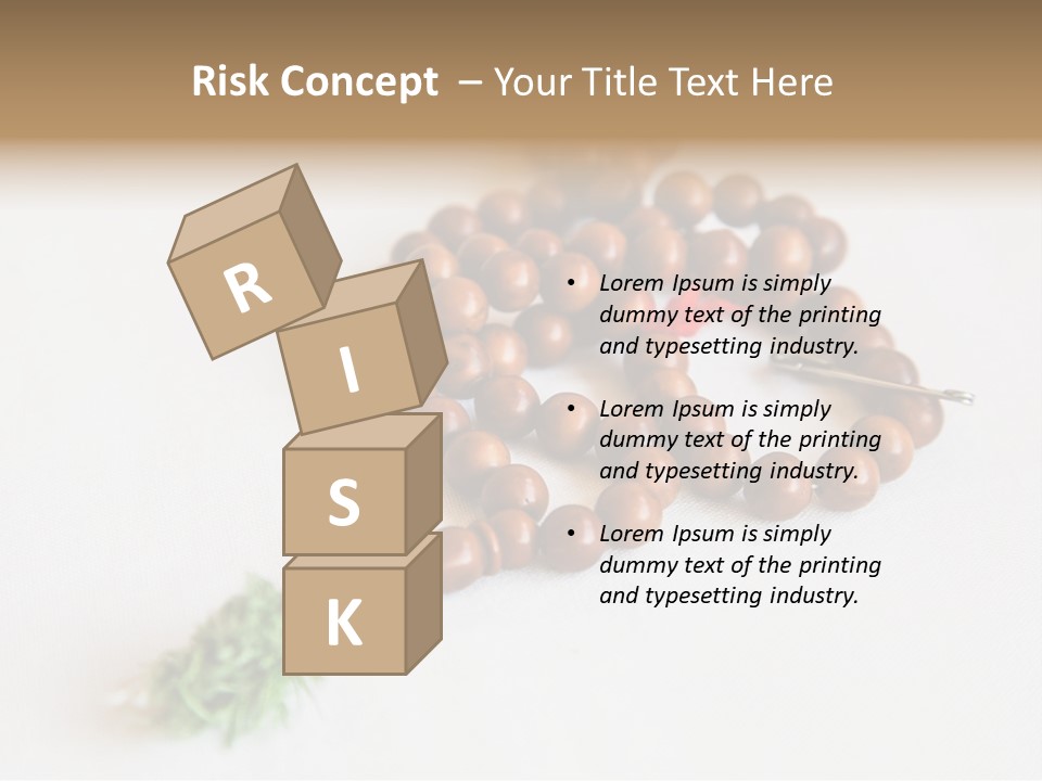 Brown Accessory Asia PowerPoint Template