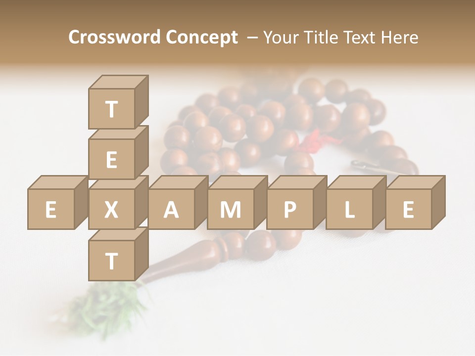 Brown Accessory Asia PowerPoint Template