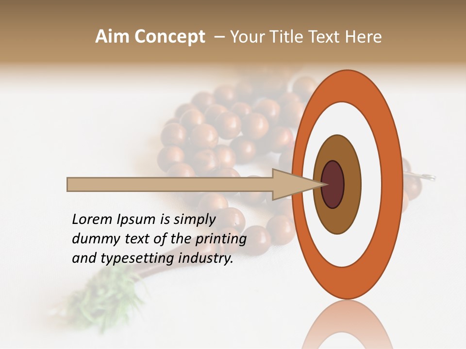 Brown Accessory Asia PowerPoint Template