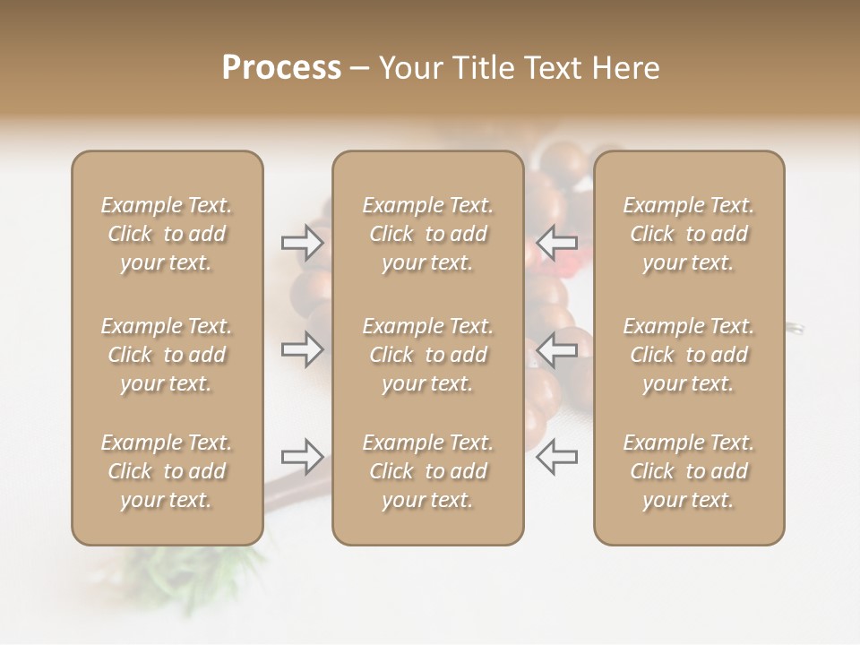 Brown Accessory Asia PowerPoint Template