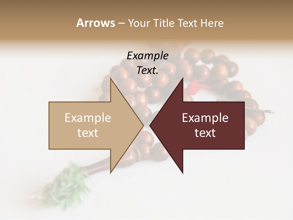 Brown Accessory Asia PowerPoint Template