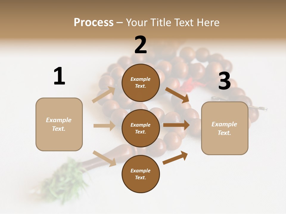 Brown Accessory Asia PowerPoint Template