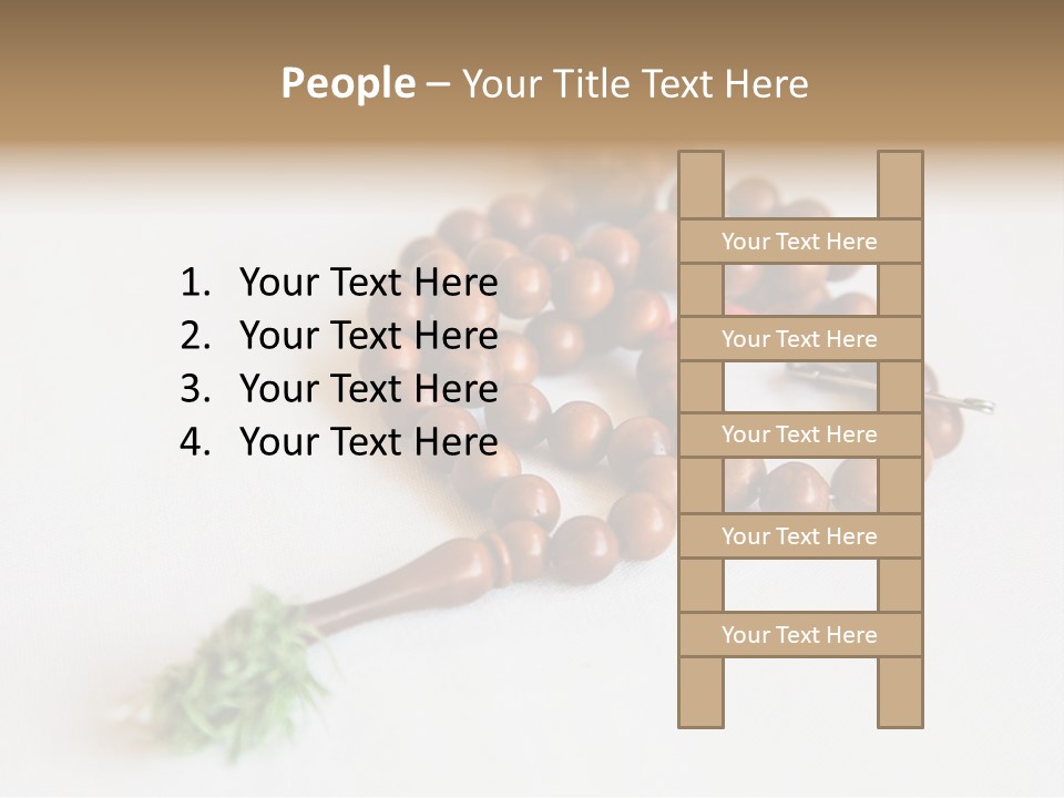 Brown Accessory Asia PowerPoint Template