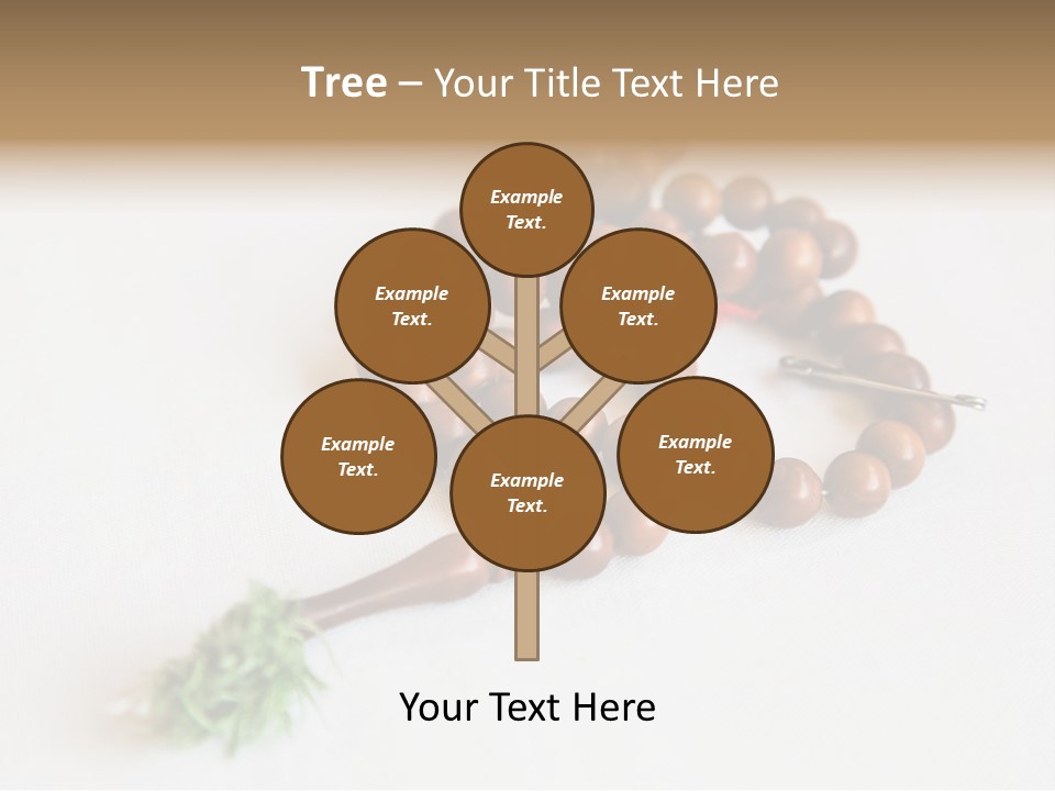 Brown Accessory Asia PowerPoint Template