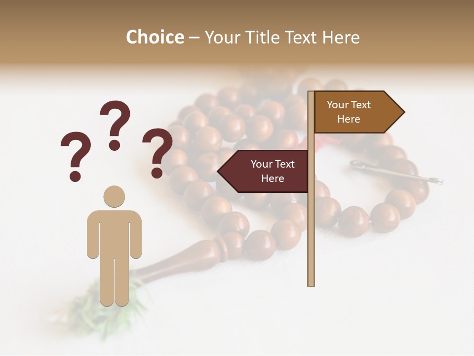 Brown Accessory Asia PowerPoint Template