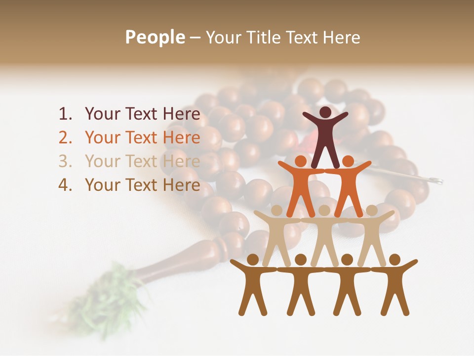Brown Accessory Asia PowerPoint Template