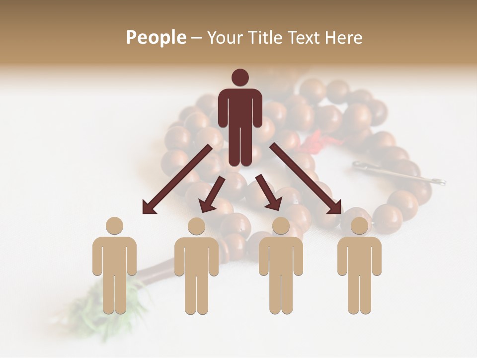 Brown Accessory Asia PowerPoint Template