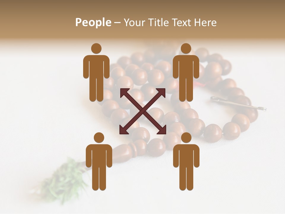 Brown Accessory Asia PowerPoint Template