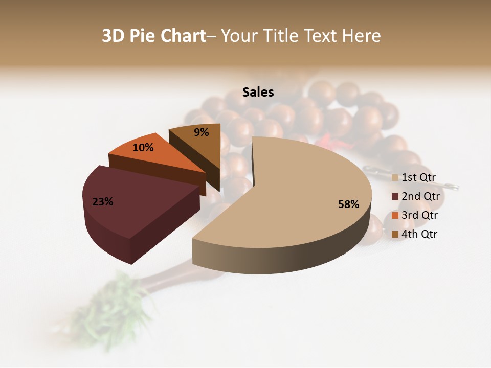 Brown Accessory Asia PowerPoint Template