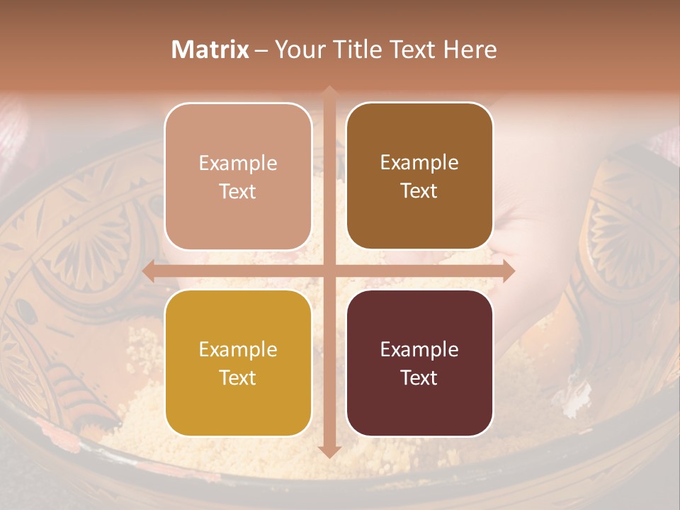 Ingredients Mixing Ramadan PowerPoint Template