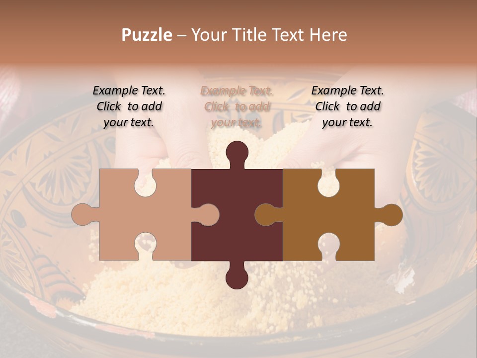 Ingredients Mixing Ramadan PowerPoint Template