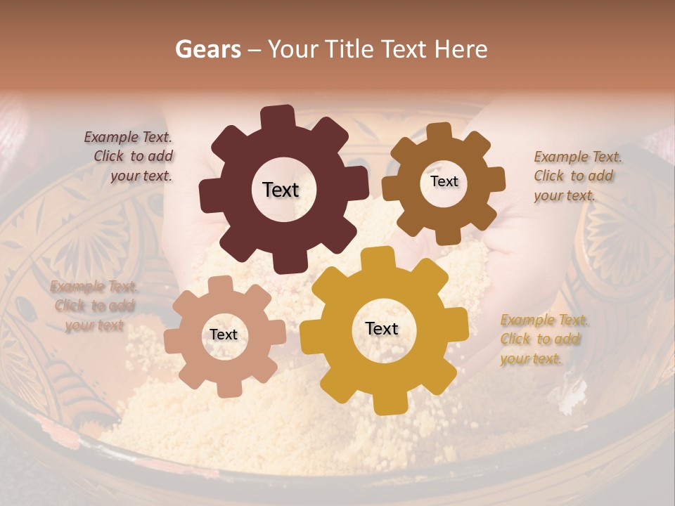 Ingredients Mixing Ramadan PowerPoint Template