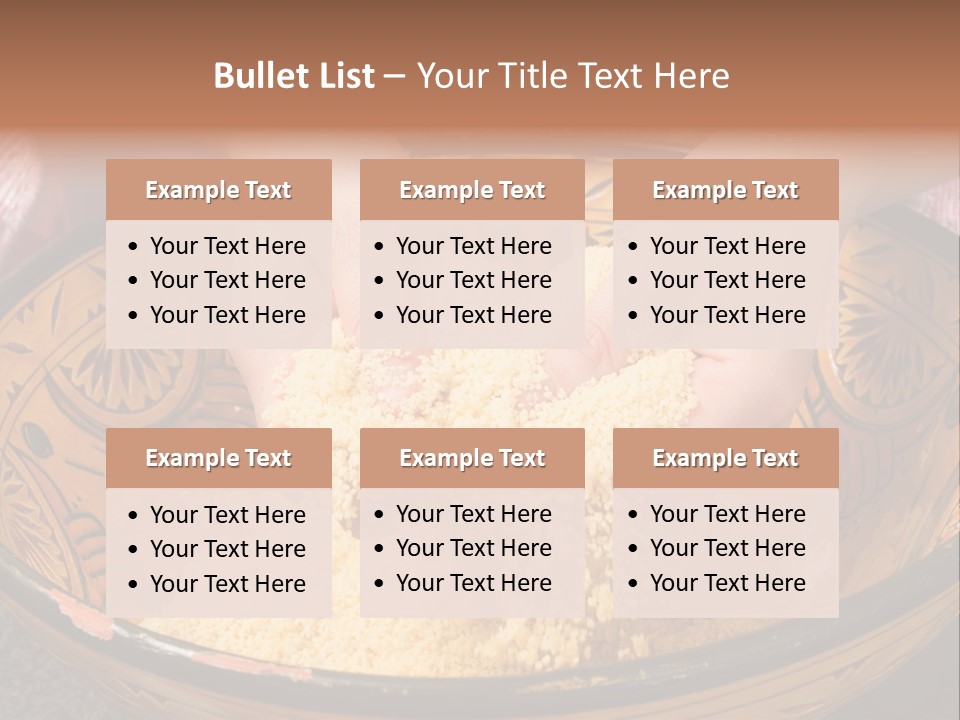 Ingredients Mixing Ramadan PowerPoint Template