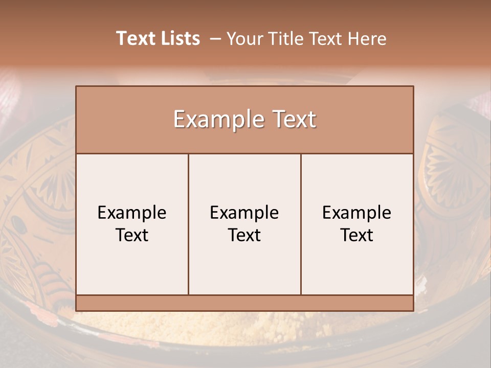Ingredients Mixing Ramadan PowerPoint Template